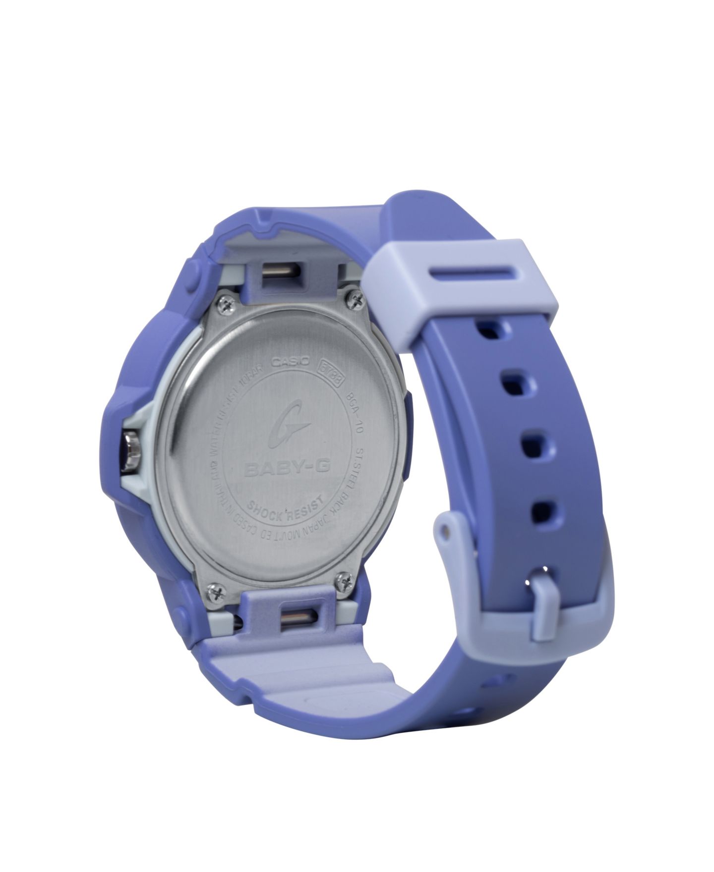 Женские часы G-Shock Purple Resin Watch, 42.1mm — фото 3
