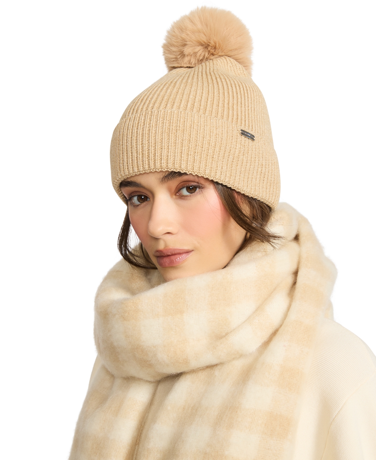 Steve Madden Buffalo Blaze Beanie And Scarf Gift Set, 2-piece Set