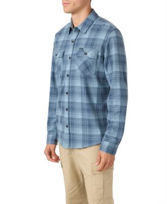 Men's Sutton Knit Plaid Shirt