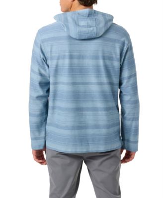 Men's Bavaro Stripe Poncho Sweatshirt