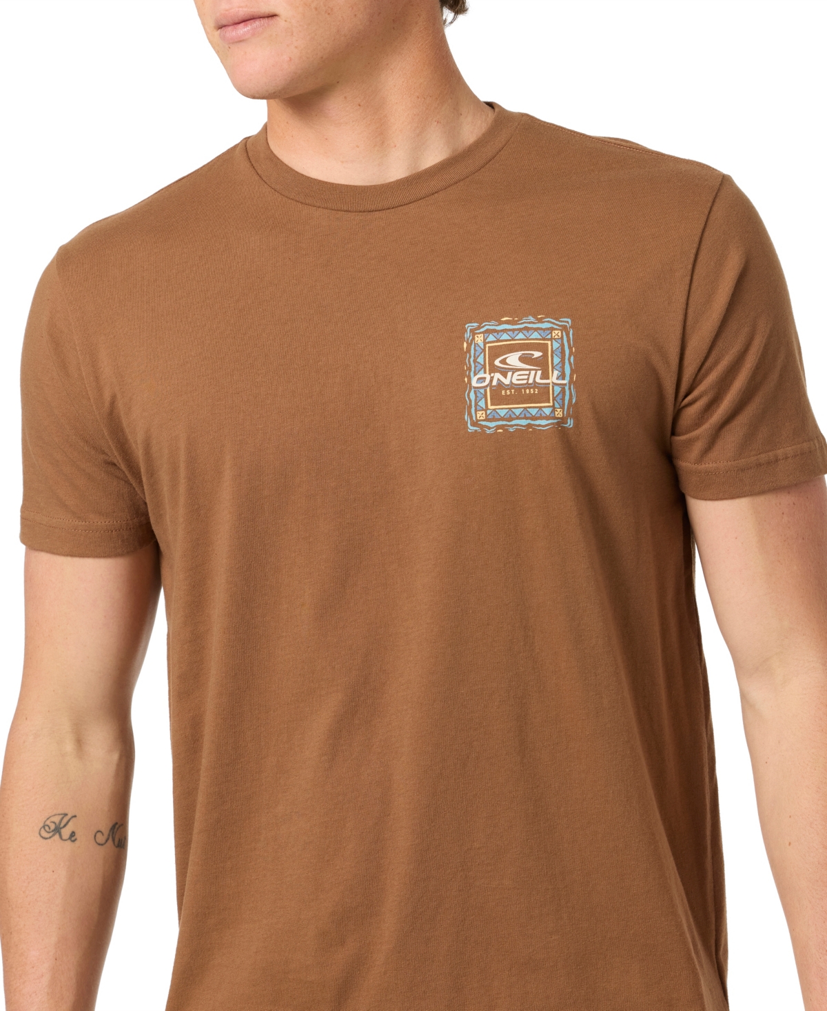 O'neill Men's Patterns T-shirt In Brown