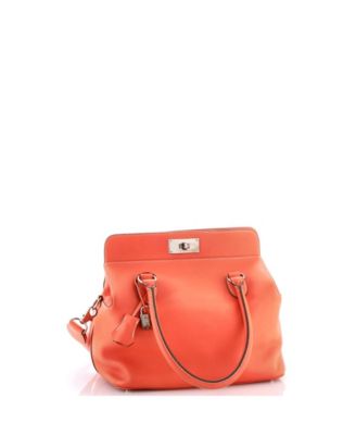 Pre-Owned Hermes 26 Toolbox Bag Swift