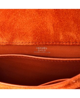 Pre-Owned Hermes Mini Verrou Chaine Bag Doblis Suede