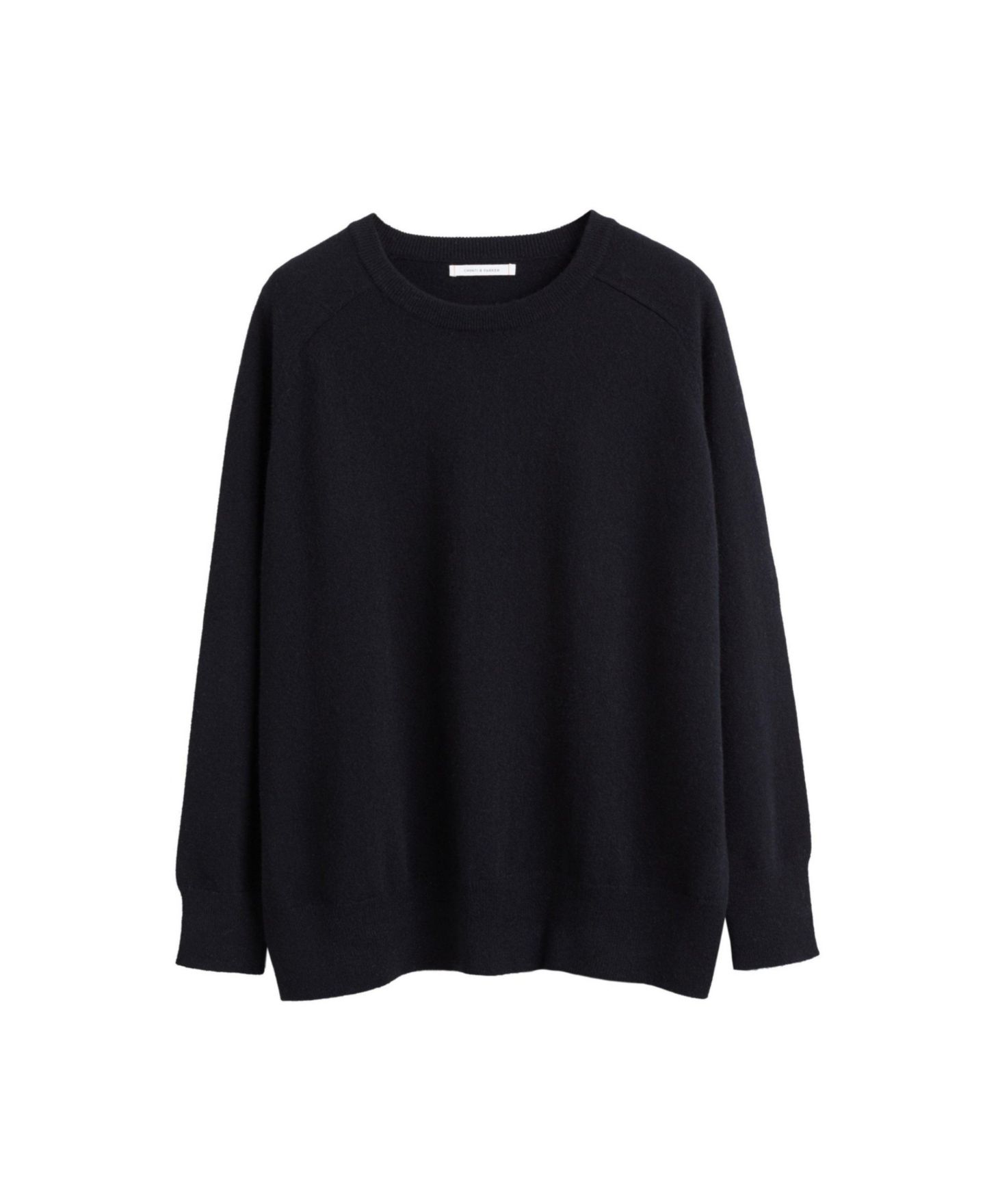 Женский свитер Chinti & Parker Pure Cashmere Slouchy, цвет: Чёрный — фото 4