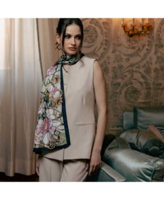 Tiffany - Long Silk Scarf for Women