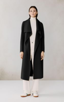 Women's Britta-U Double Face Wool Wrap Coat