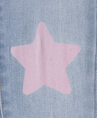 Toddler Girls 2-Piece Western Top and Star Jeans Set
