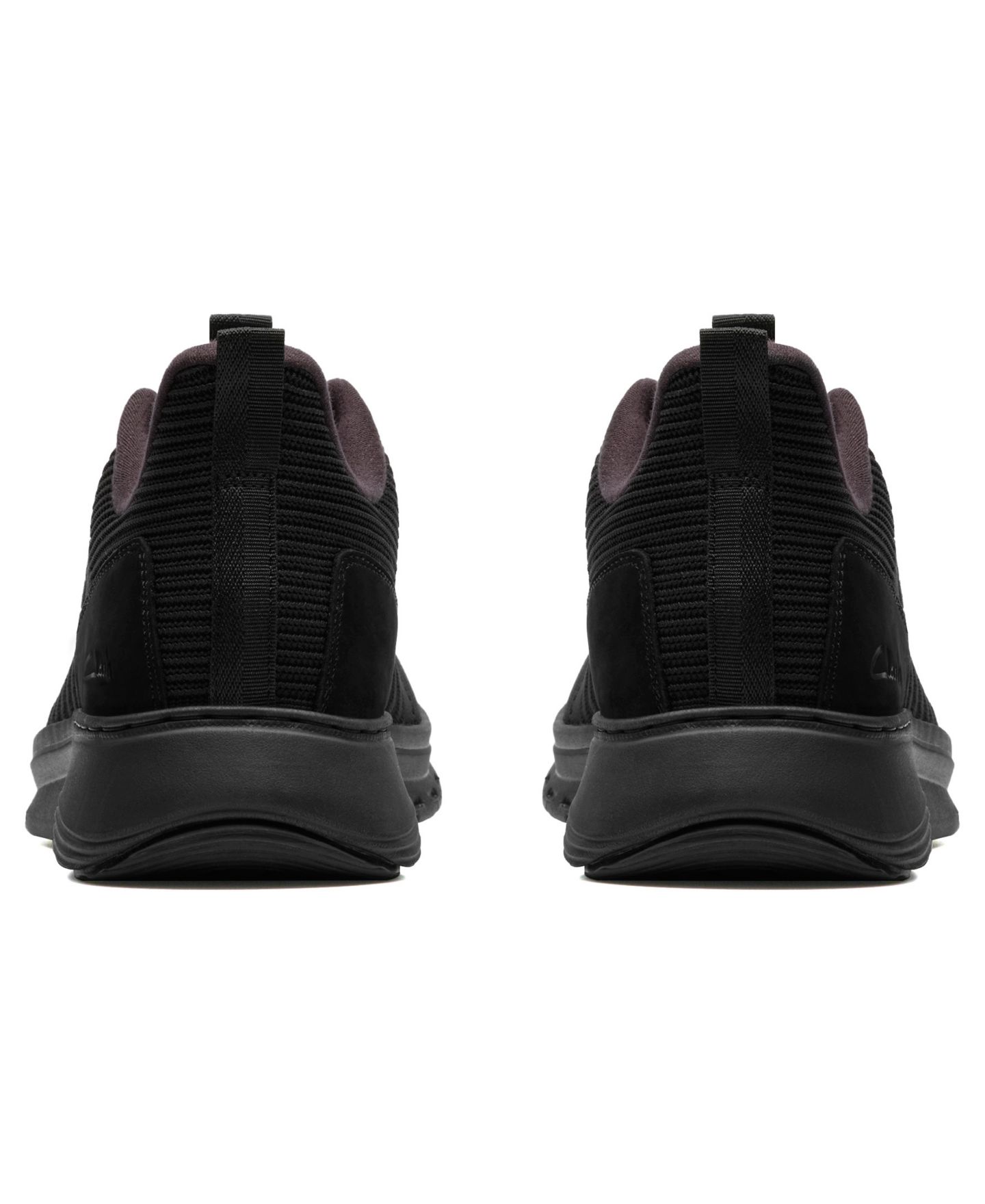 Мужские кроссовки Clarks Motion Trek LT Casual Lace Up, цвет: Чёрный вязаный — фото 6