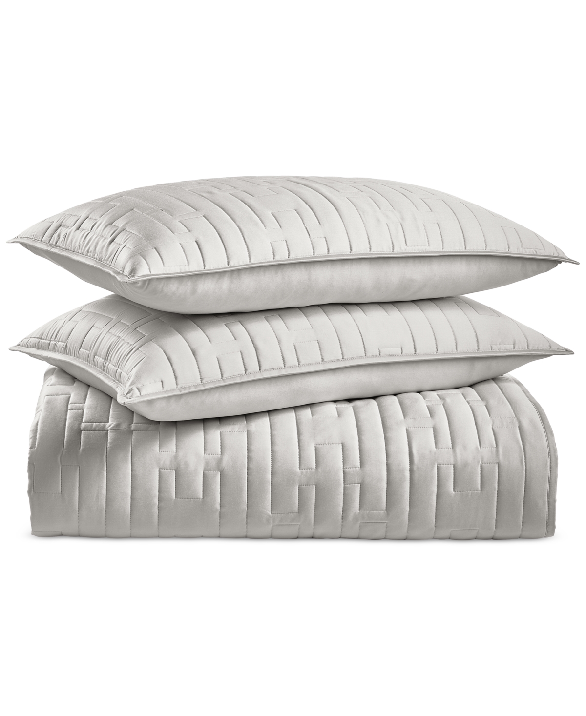 Hotel Collection Chain Links Coverlet Set, King, Exclusively At Macy's In White