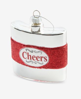 Spirits Cheers Flask Ornament, Macy's Exclusive 