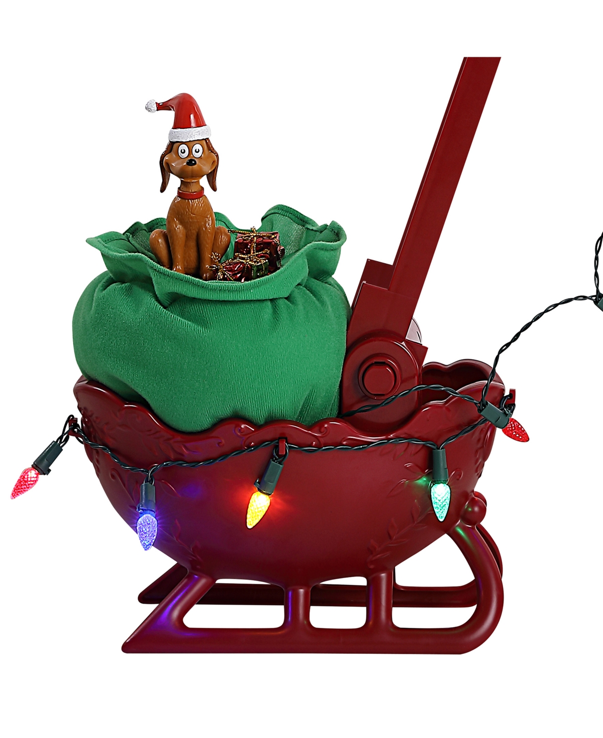 Mr. Christmas Grinch's Utility Sleigh In Multi