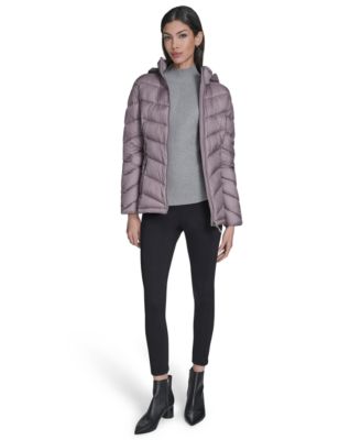 Women's Packable Hooded Puffer Coat, Created for Macy's