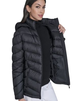 Women's Packable Hooded Puffer Coat, Created for Macy's