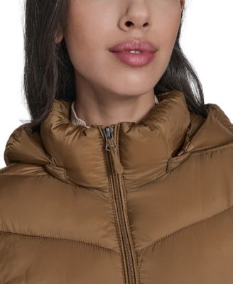 Women's Packable Hooded Puffer Coat, Created for Macy's