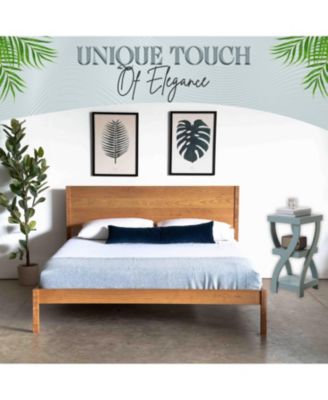 3 Tier End Table - Square End Table - Table for Bedroom - End Table with Shelves - Bedside Nightstand