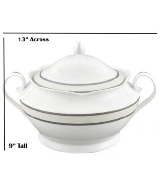 Sirena Porcelain Tureen with Lid