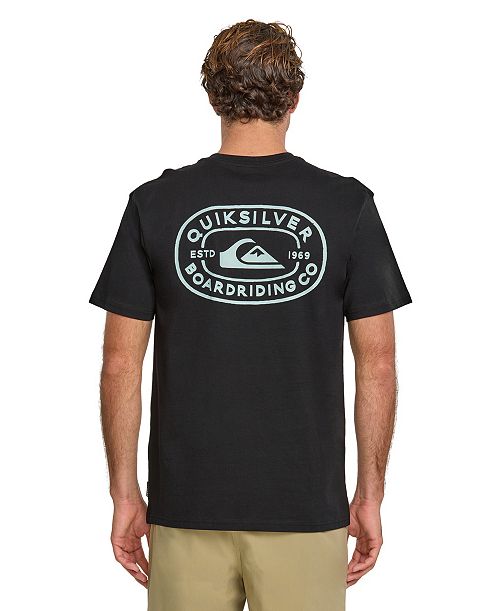 alfani Quiksilver Men's Western Lock Short Sleeve T-Shirt Men's Fashion & Accessories