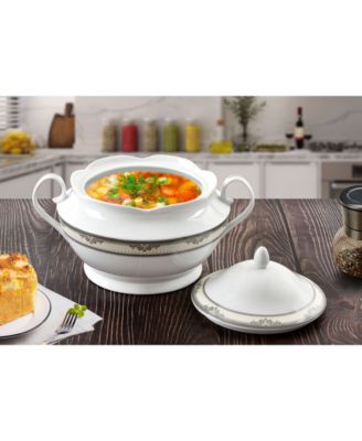 Victoria Porcelain Tureen with Lid