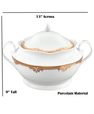 Catherine Porcelain Tureen with Lid