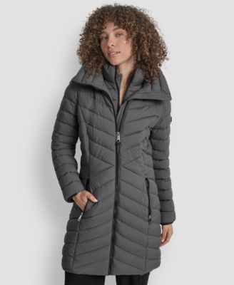Women's Bibbed Packable Puffer Coat