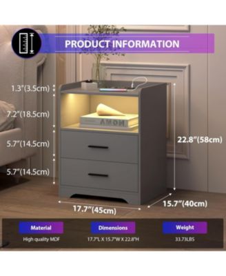 Vanity Makeup Desk with Mirror and Lights