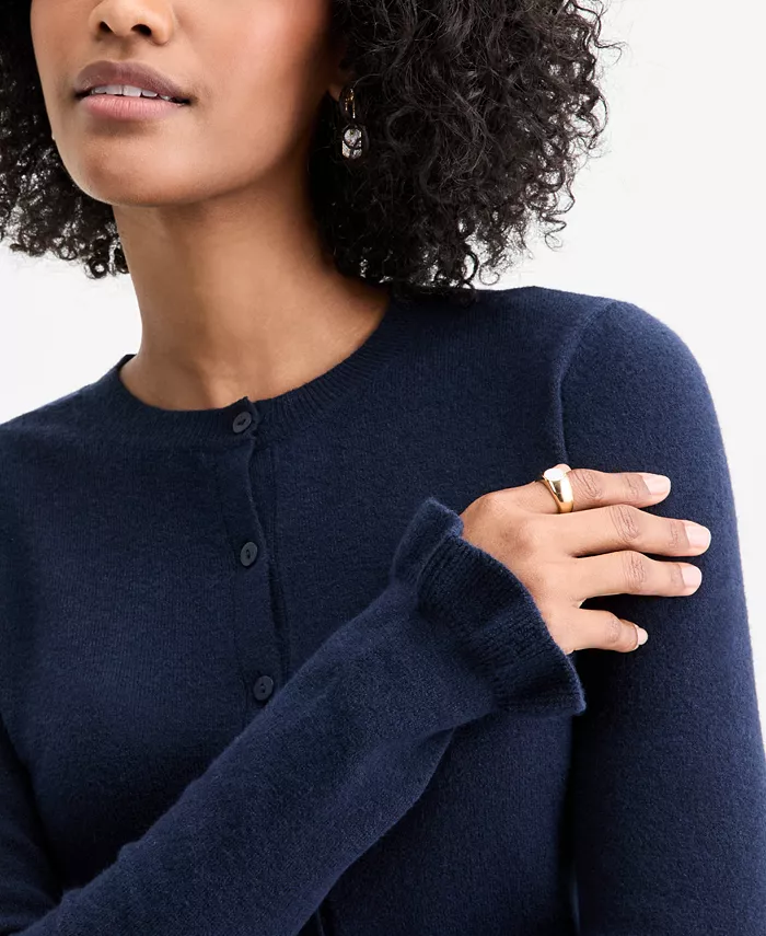 Women's Ruffle-Hem Cardigan - thumbnail 8