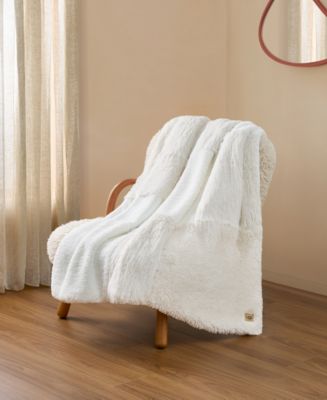 UGG® Corben Textured Throw, 50" x 70" - Macy's
