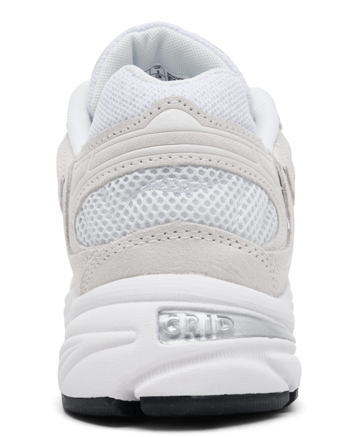 Saucony Women's Grid Jazz 9 Suede Casual Sneakers From Finish Line In White