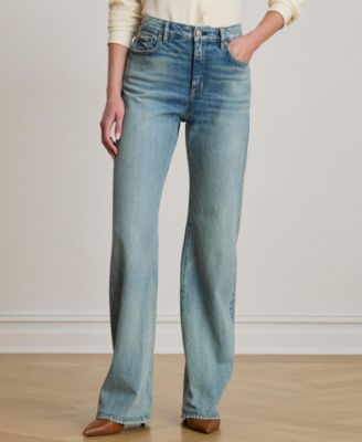 Women's High-Rise Wide-Leg Jeans