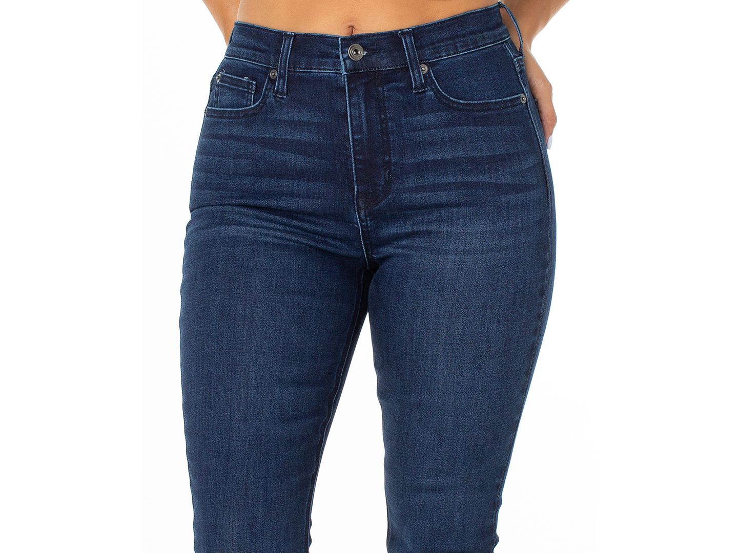 Женские джинсы Celebrity Pink Juniors' High-Rise Ankle Skinny, цвет: Muse — фото 7