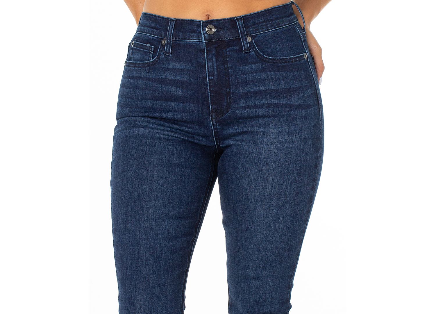Juniors' High-Rise Ankle Skinny Jeans