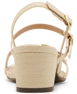 Women's Mackenzie Strappy Buckle Block Heel Dress Sandals