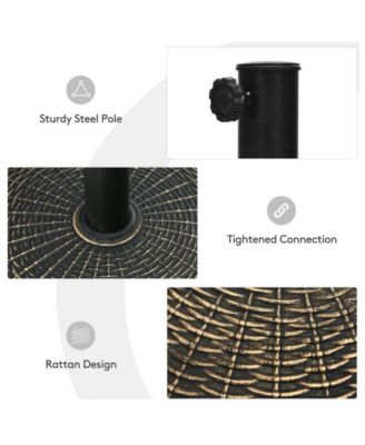 27 lbs Patio Market Umbrella Base Stand