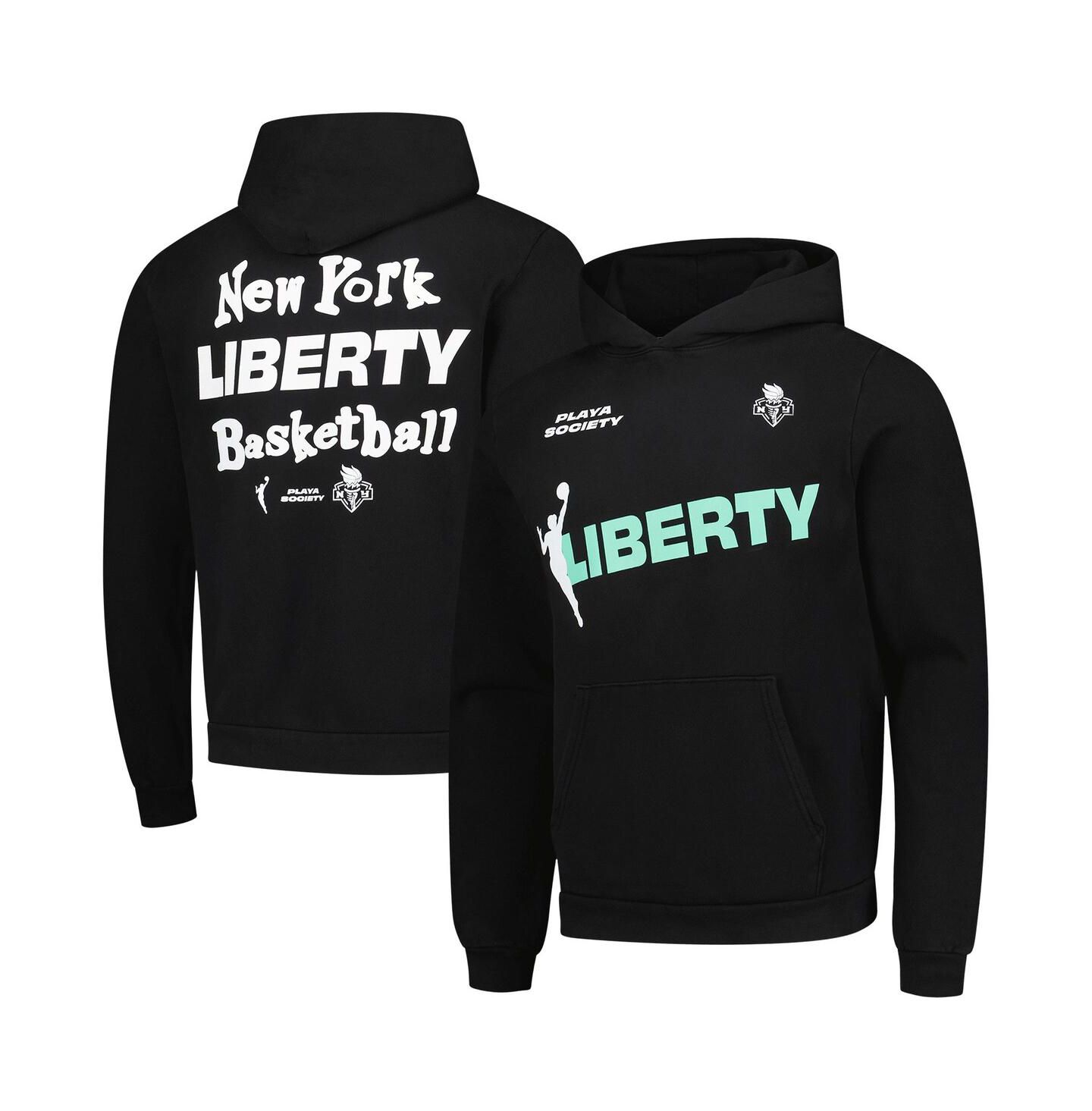 Худи Playa Society Black New York Liberty Team Pullover — фото 1