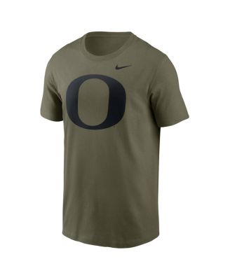 Men's Olive Oregon Ducks Primetime Logo Performance T-Shirt