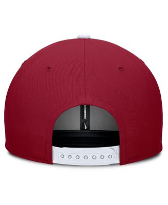 Men's Crimson/Cream Alabama Crimson Tide Pro Legacy Script Snapback Hat