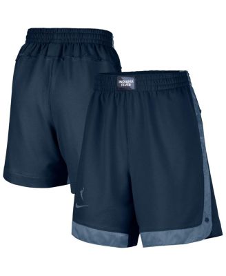 Nike - Women's&nbsp;Navy Indiana Fever Fly Basketball Tri-Blend Fleece Shorts