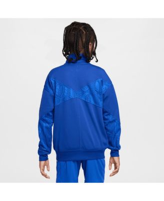 Big Boys and Girls Blue Chelsea 2025/26 Academy Pro Anthem Full-Zip Jacket
