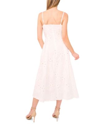 Women's Maxi A-Line Embroidered Dress