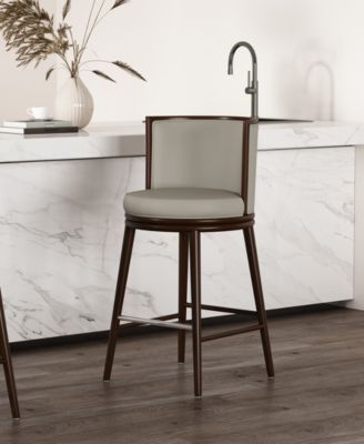 Evalyn 40" Upholstered Barstool