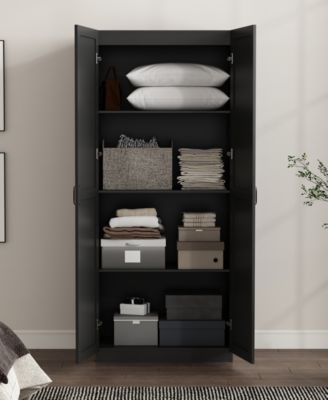 Cornelia 29.61" 4-Shelf Storage Closet