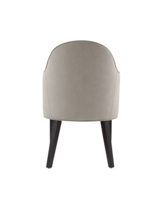 Hillman Leatherette Upholstered Dining Armchair