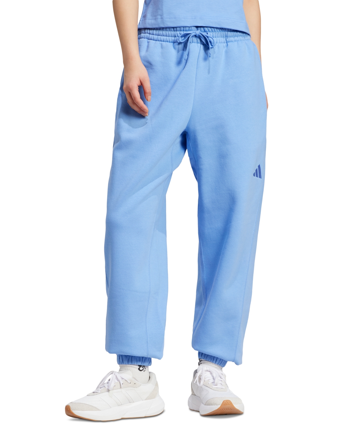 adidas Women's All Szn Fleece Elastic Waistband Pants