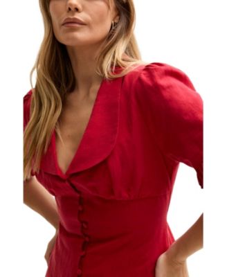 Women's Rachel Vintage Inspired Short Sleeve Shirt