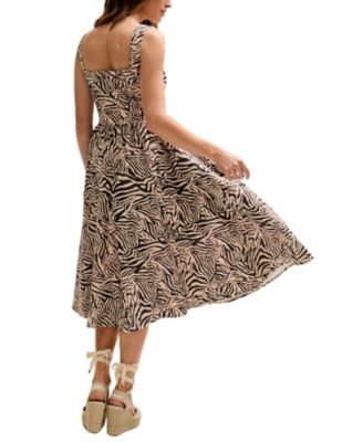 Women's Hayley Corset Inspired Midi Dress