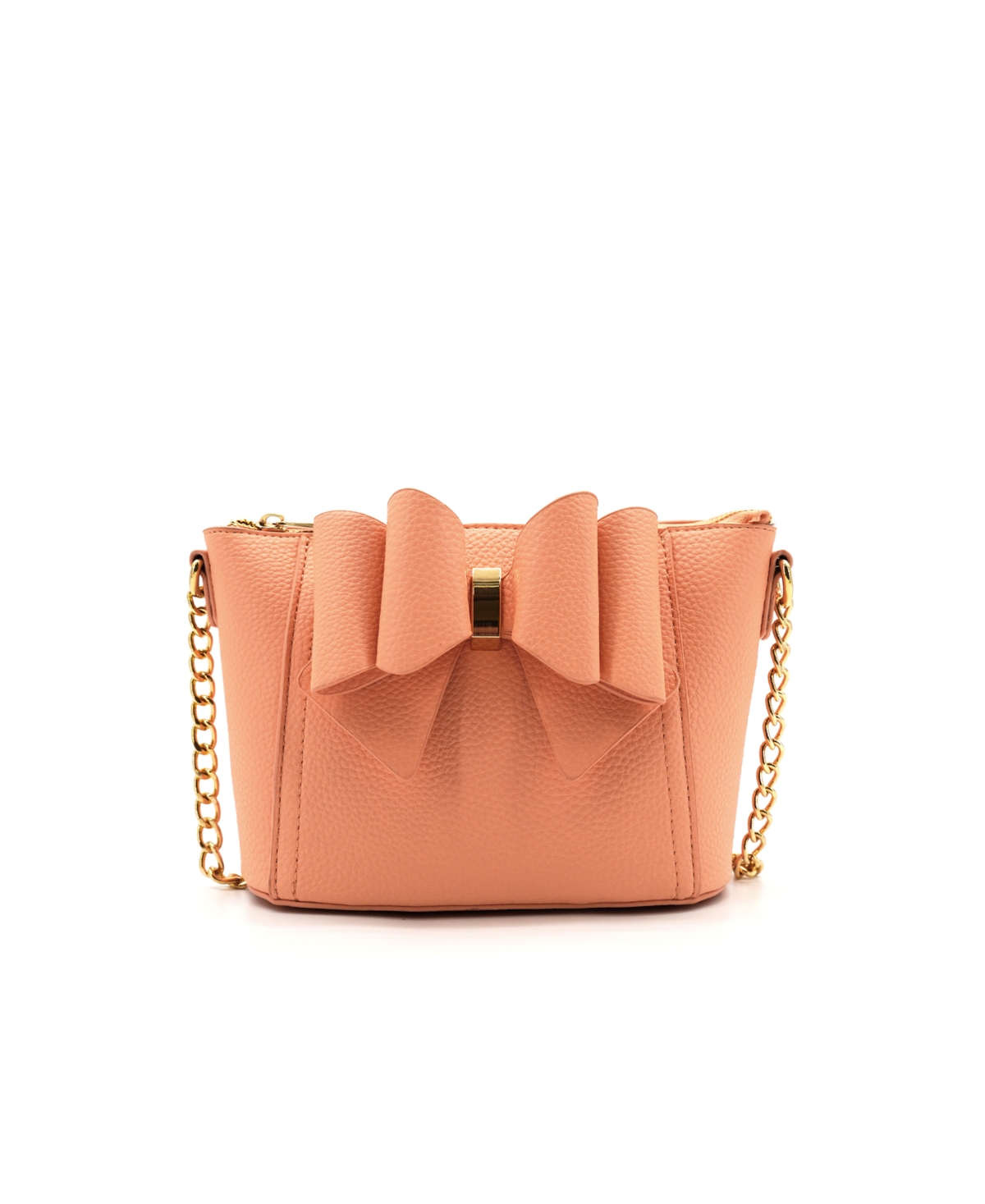 Seren Bowtie Crossbody Bag - Coral