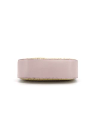 Nyomi Floral Straw Top Handle Shoulder Bag