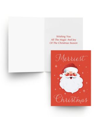 Vintage Santa Holiday Boxed Cards