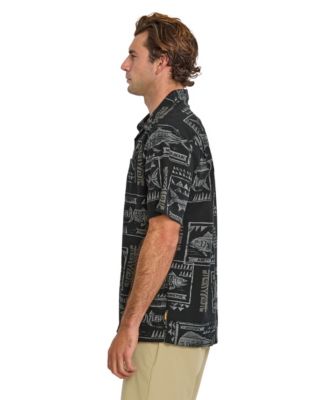 Quiksilver Men's Block Fish Woven Shirt
