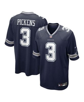Nike - Men's George Pickens Navy Dallas Cowboys Game Jersey